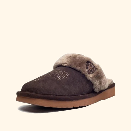 Women’s Ariat Jackie Square Toe Slipper - Chocolate