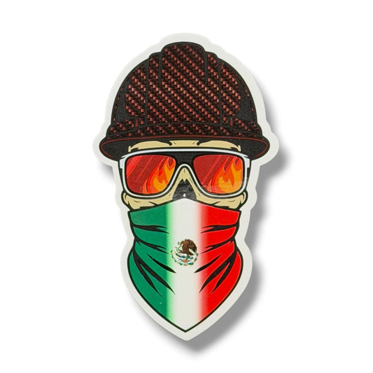 Mexico Hardhat Skull