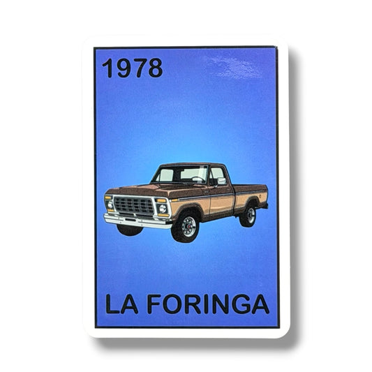 La Foringa Loteria Sticker