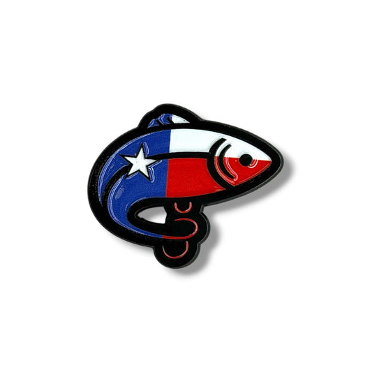 Fishing Lure Hat Pin - TX
