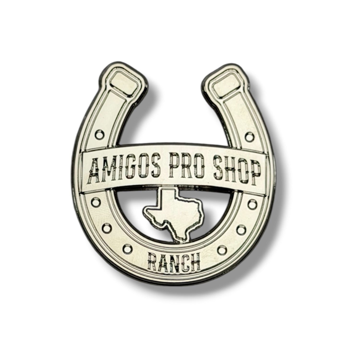 APS Horseshoe Hat Pin - Silver