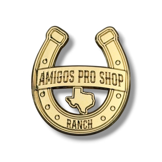 APS Horseshoe Hat Pin - Gold