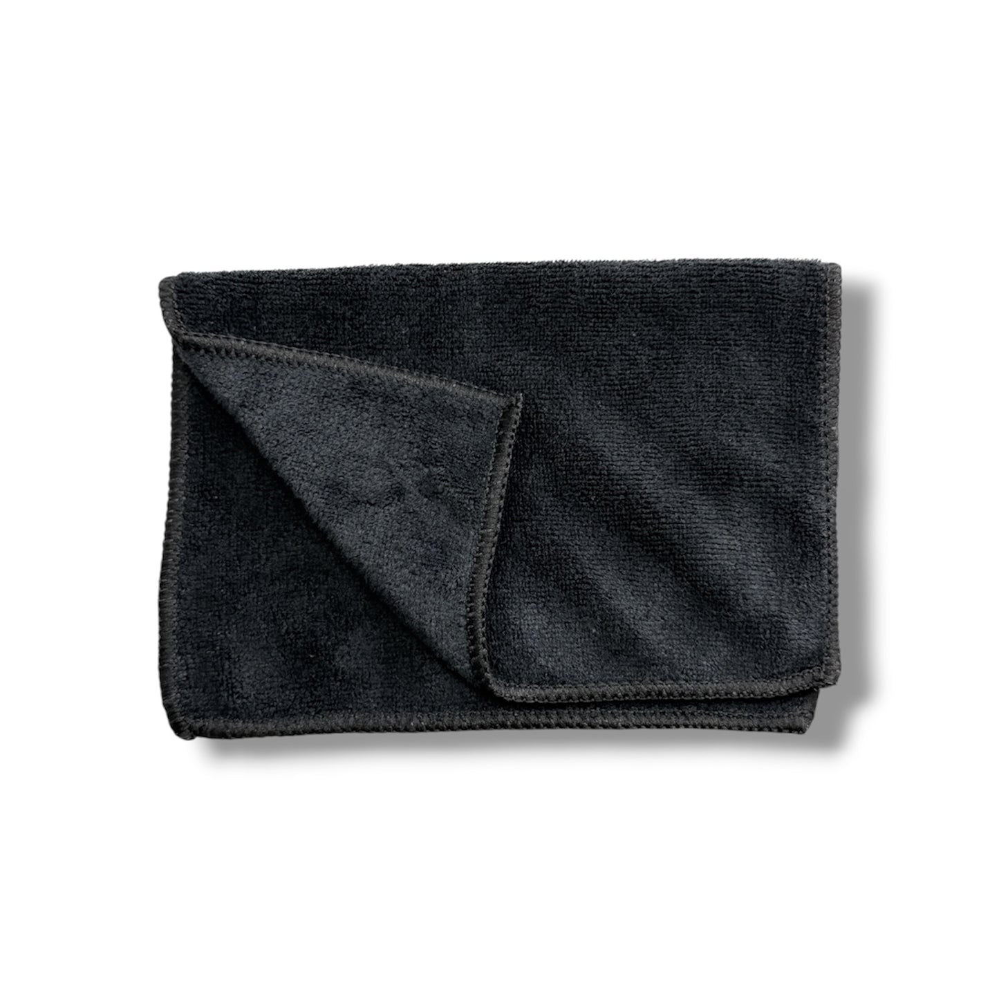 Black Microfiber Hat Towel