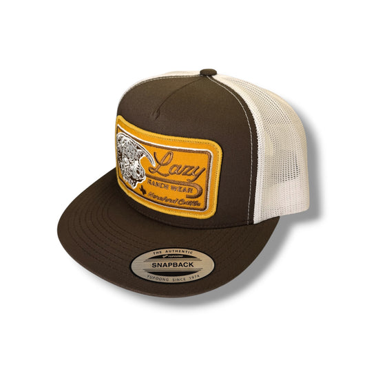 Lazy J Hat - Brown White Dust Storm