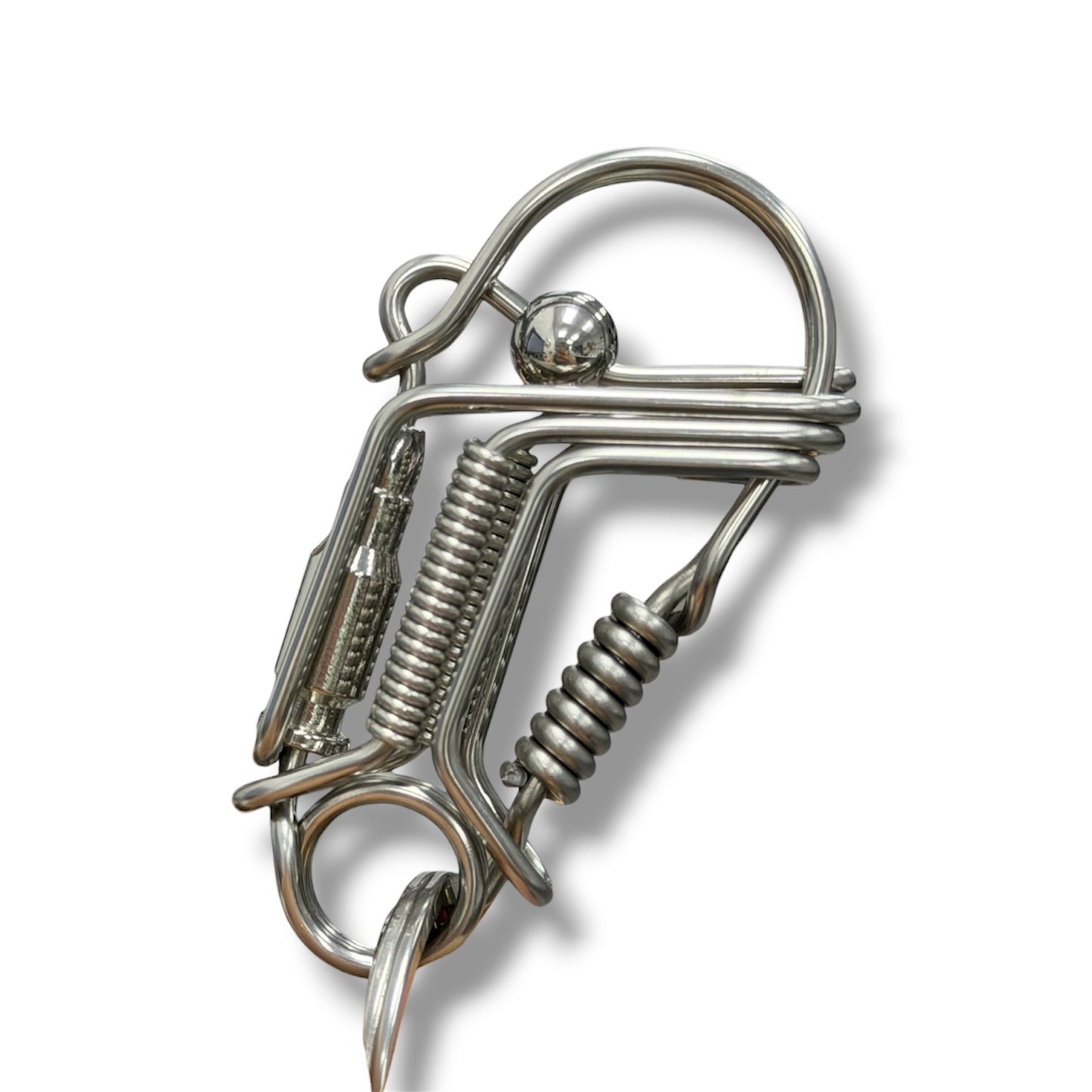 Wire Carabiner Keychain