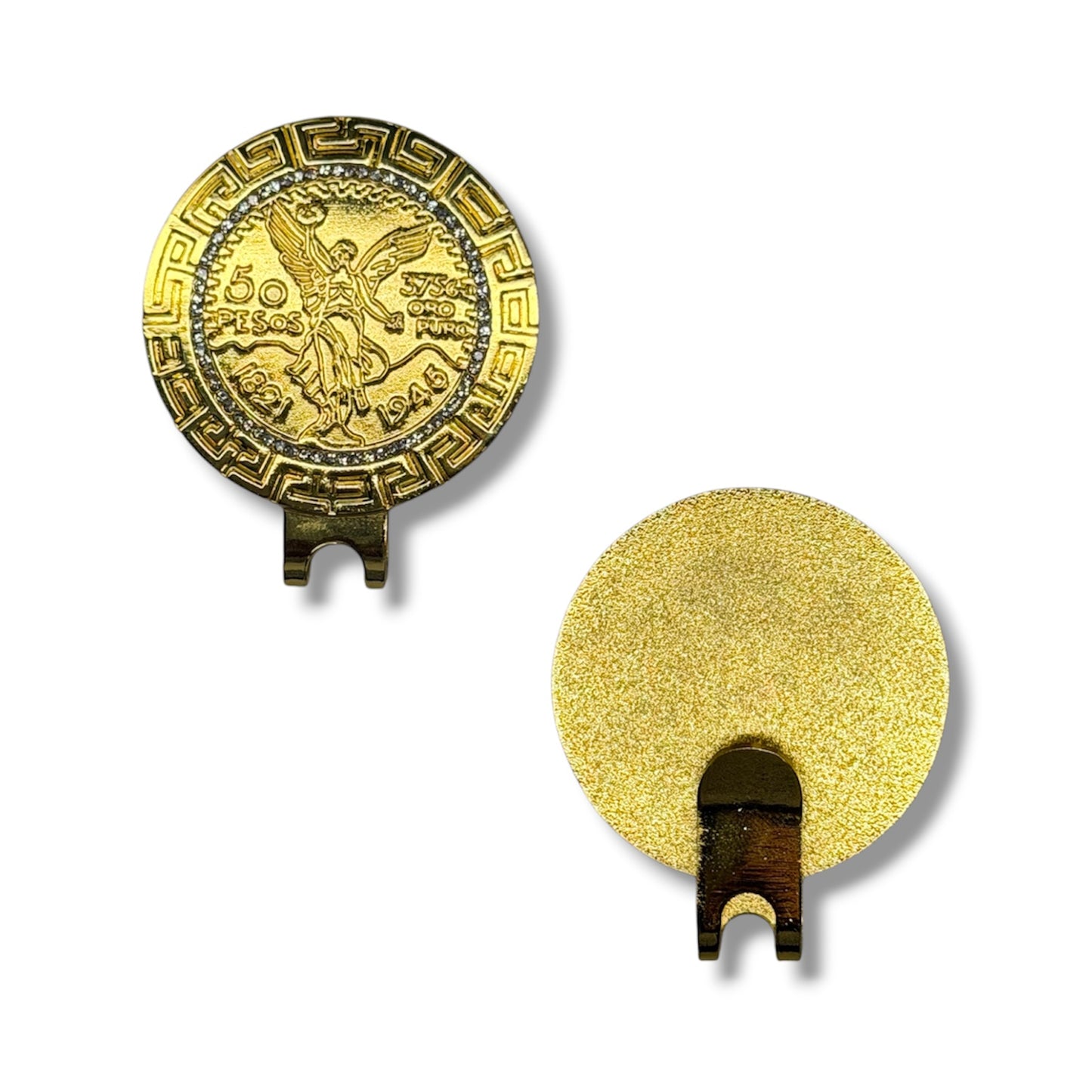 Centenario Hat Clip- Gold