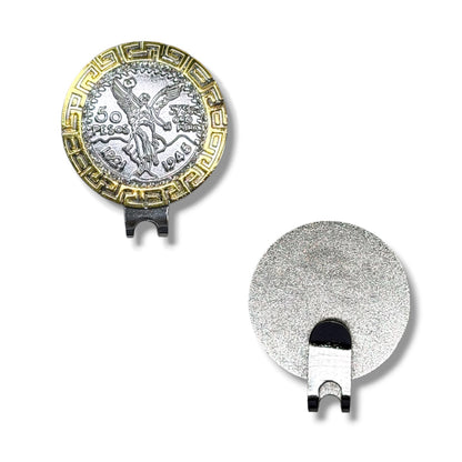 Centenario Hat Clip- Silver/Gold
