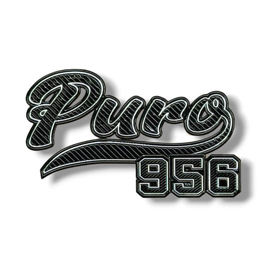 3D PURO 956 Sticker - Silver