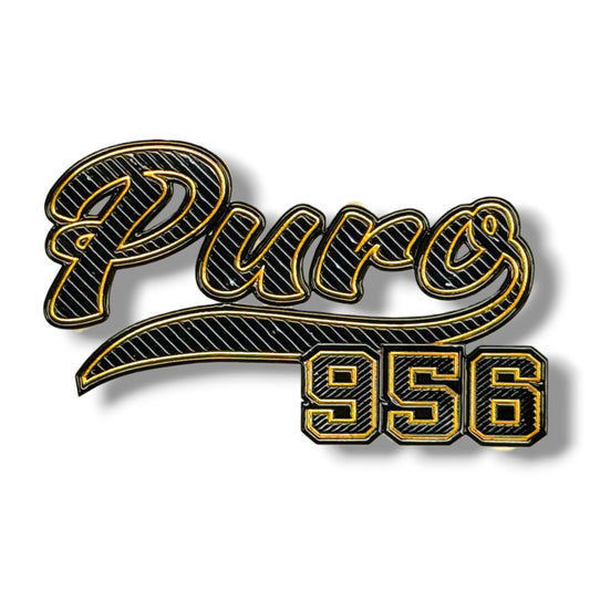3D PURO 956 Sticker - Gold