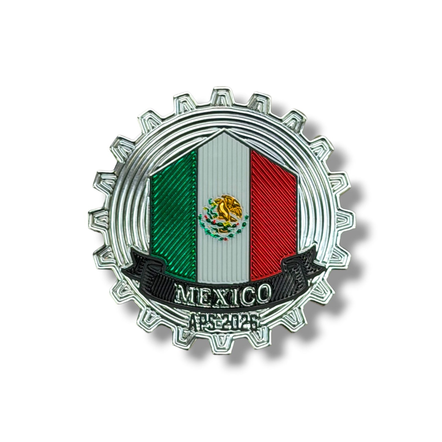 3D MX Shield Sticker - Black Banner