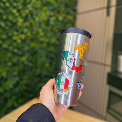 3D MX Silhouette Sticker