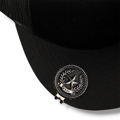 TX Seal Hat Clip - Antique Silver