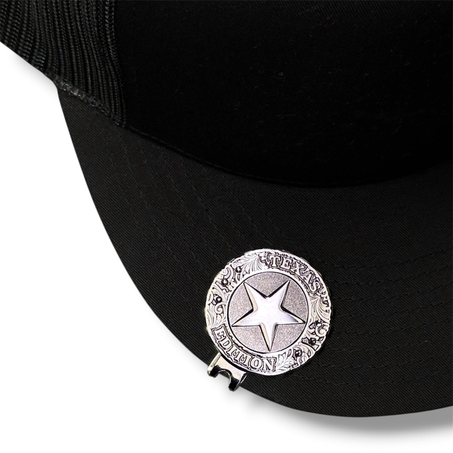 Texas Edition Hat Clip - Silver