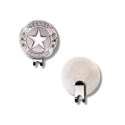 Texas Edition Hat Clip - Silver