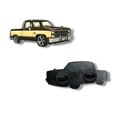 OBS Square Body Hat Pin