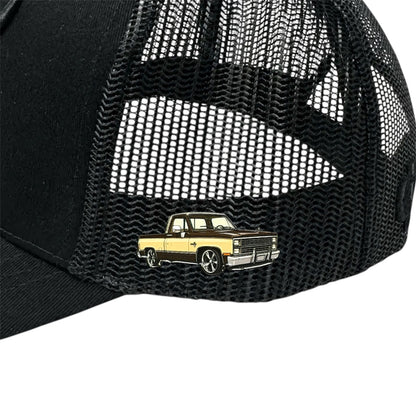 OBS Square Body Hat Pin