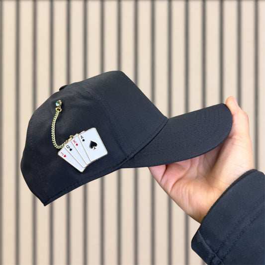 Barajas Chain Hat Pin - Gold