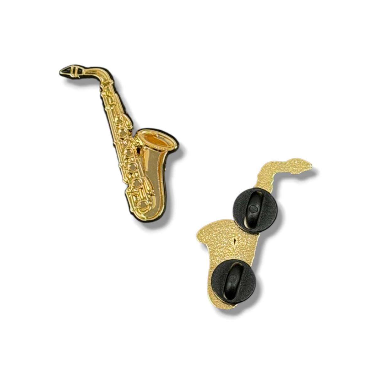 Saxophone Hat Pin - Gold