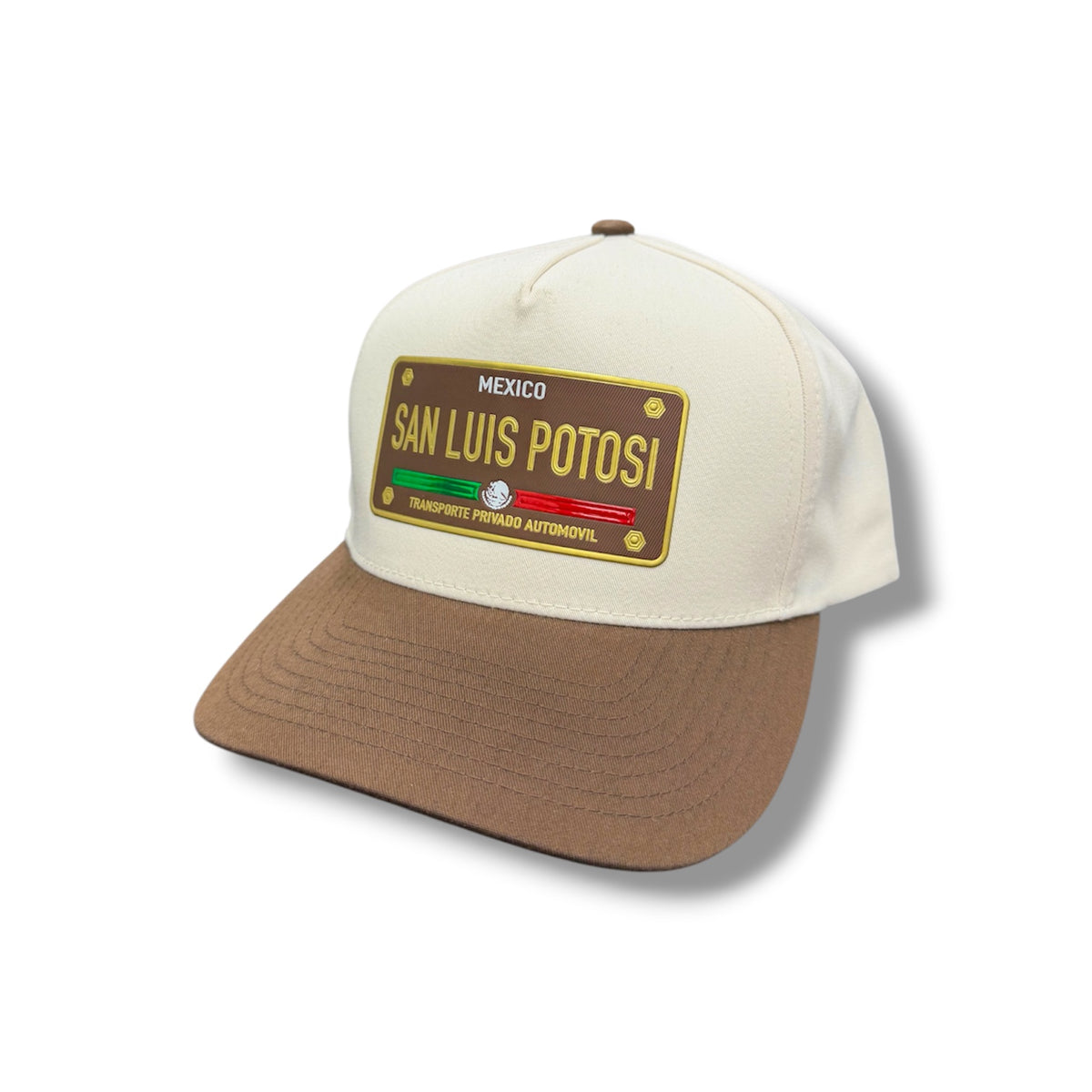 Brown Mexico License Plate Hat - San Luis Potosí