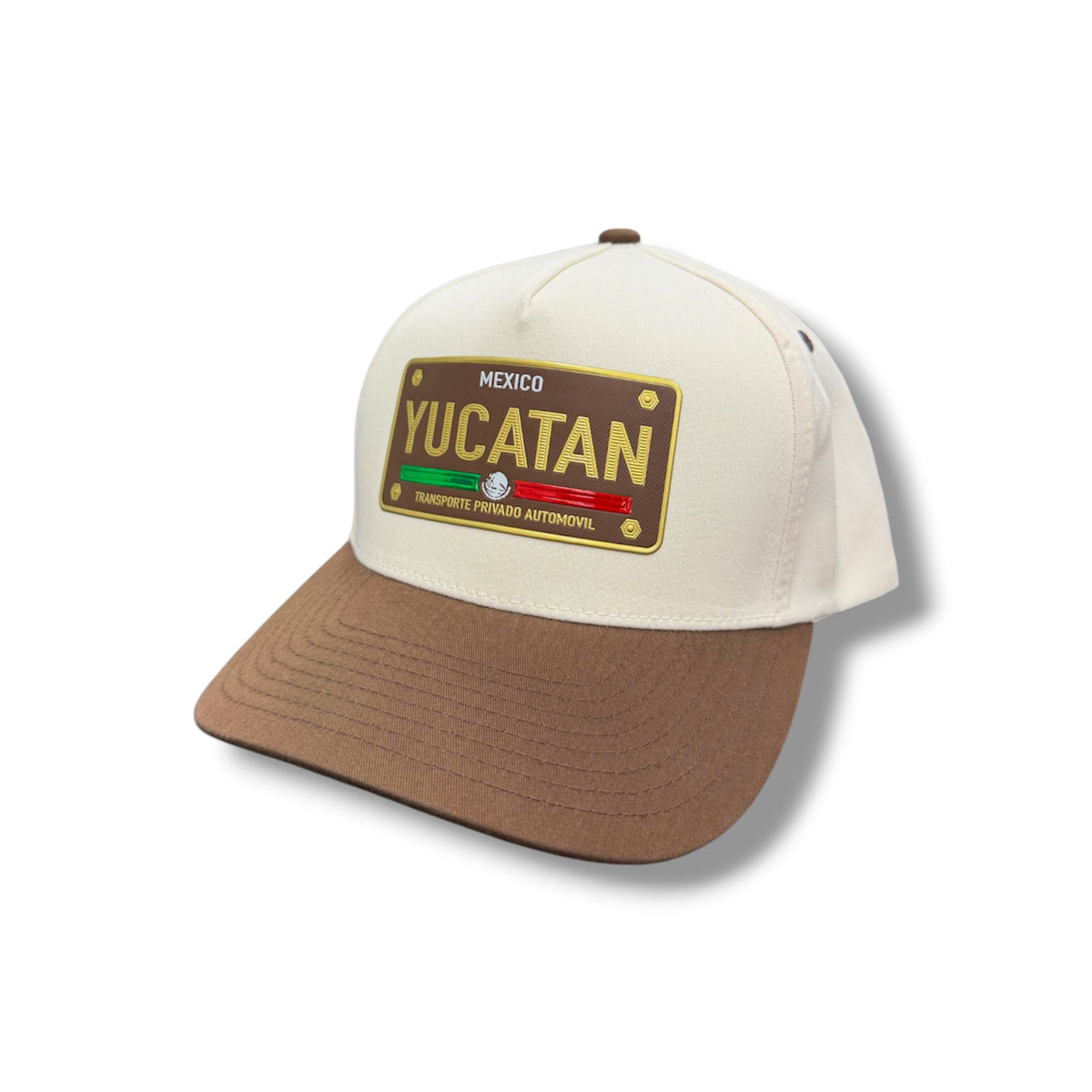Brown Mexico License Plate Hat - Yucatan