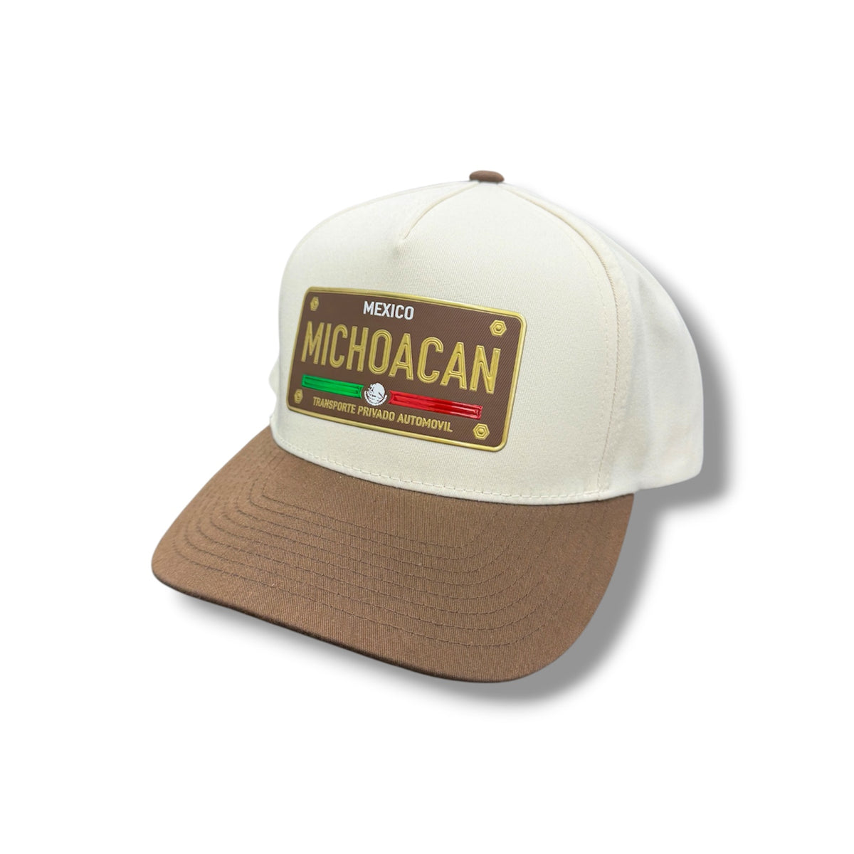 Brown Mexico License Plate Hat - Michoacan