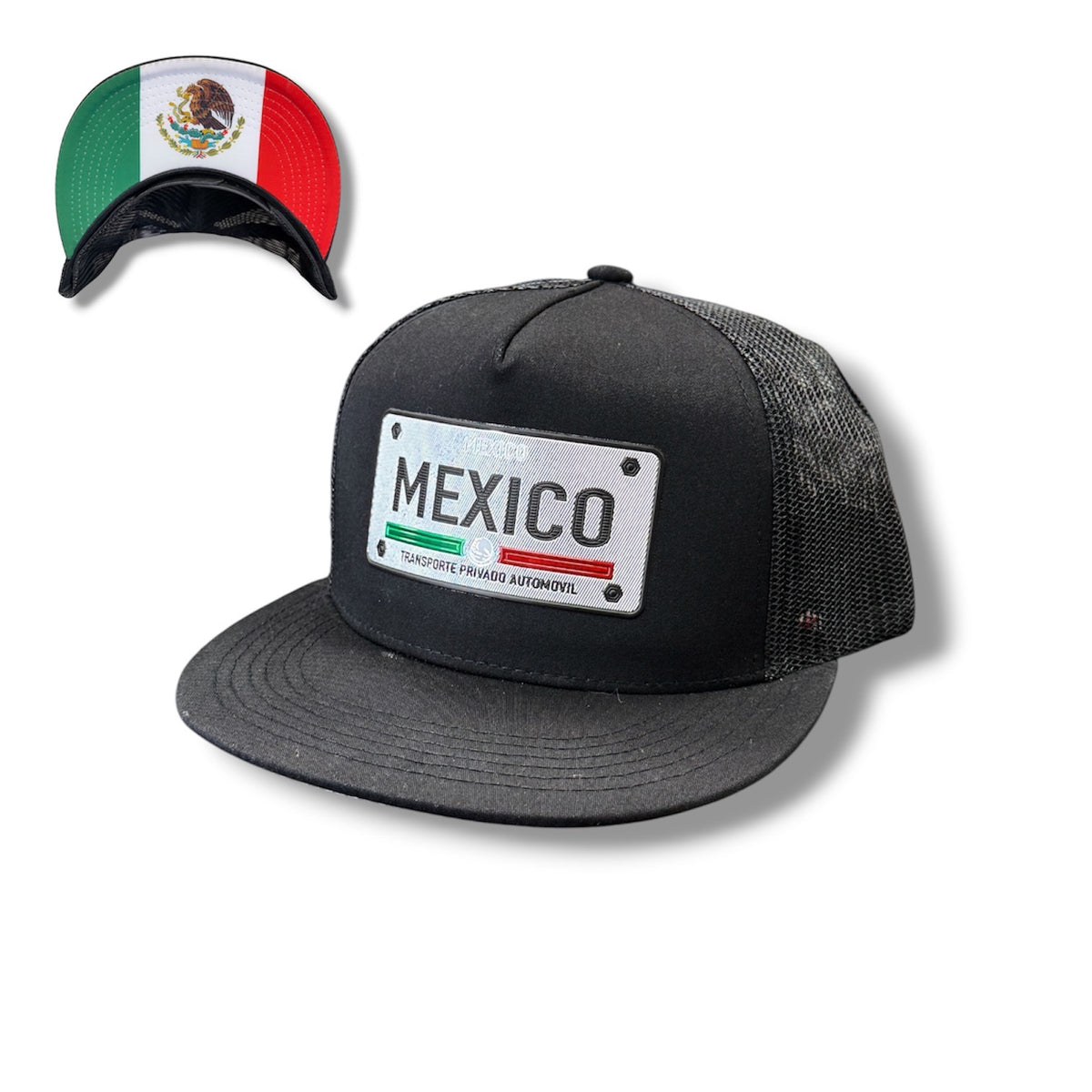 Silver Mexico License Plate Hat - Mexico