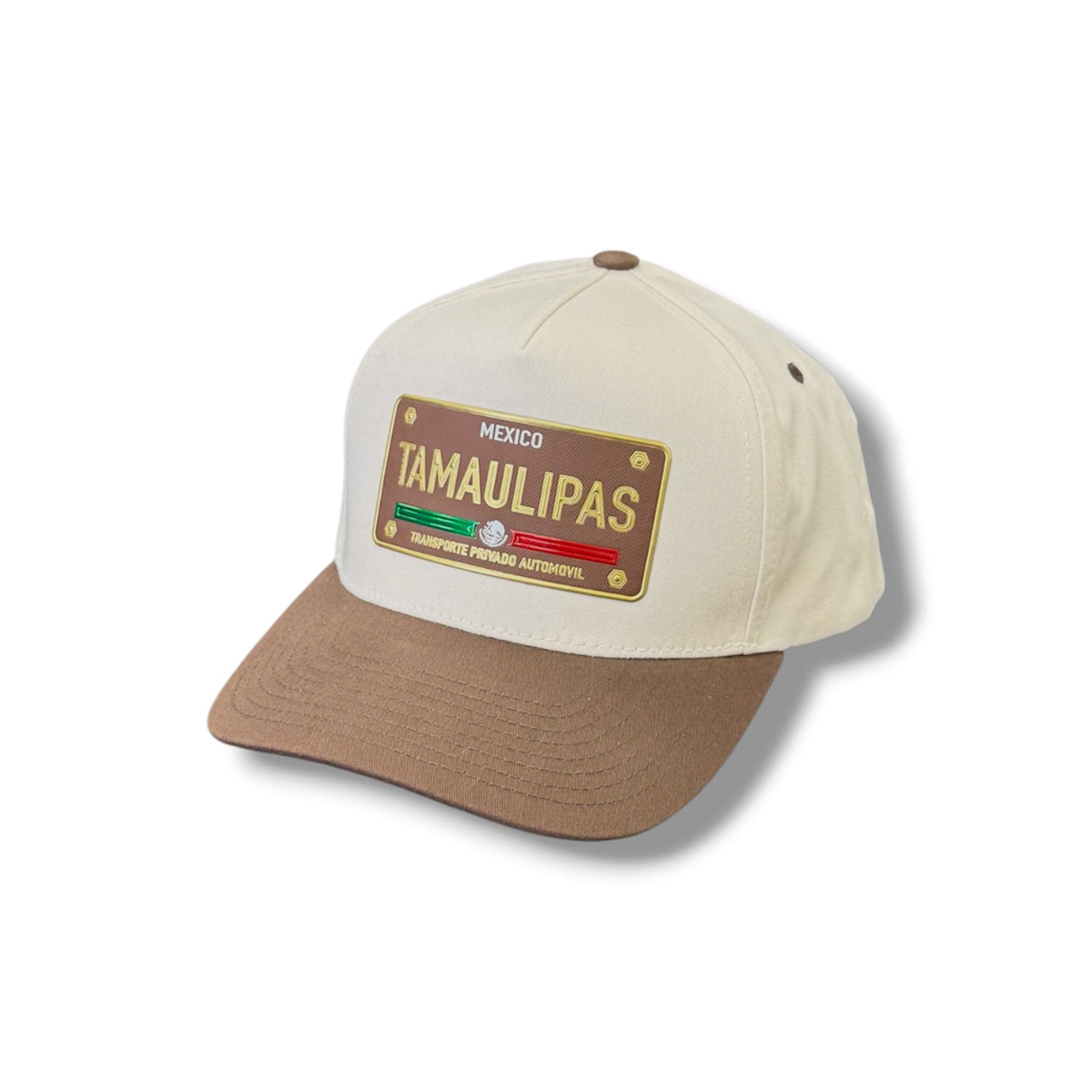 Brown Mexico License Plate Hat - Tamaulipas