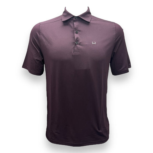 Cinch Short Sleeve Polo - Purple