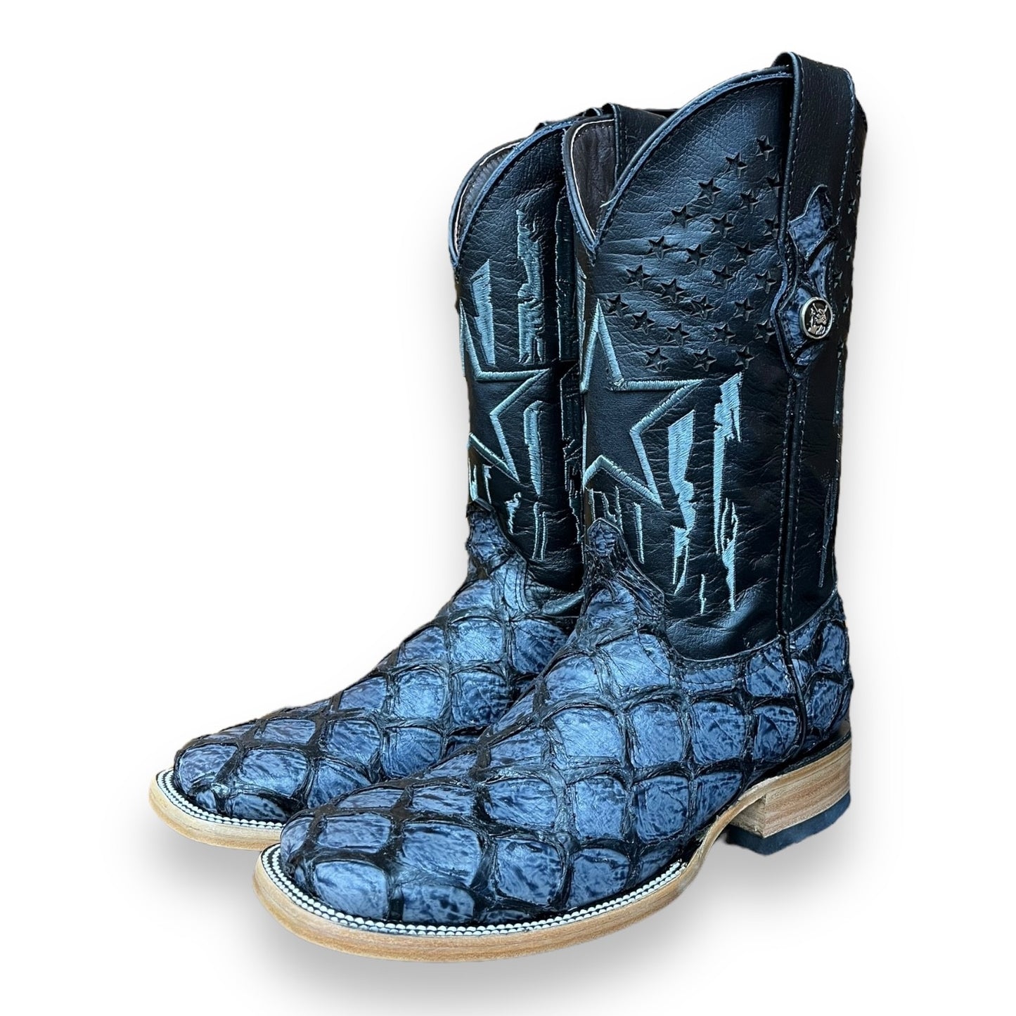 Rock'em Boots - Fish Clone Blue/Grey