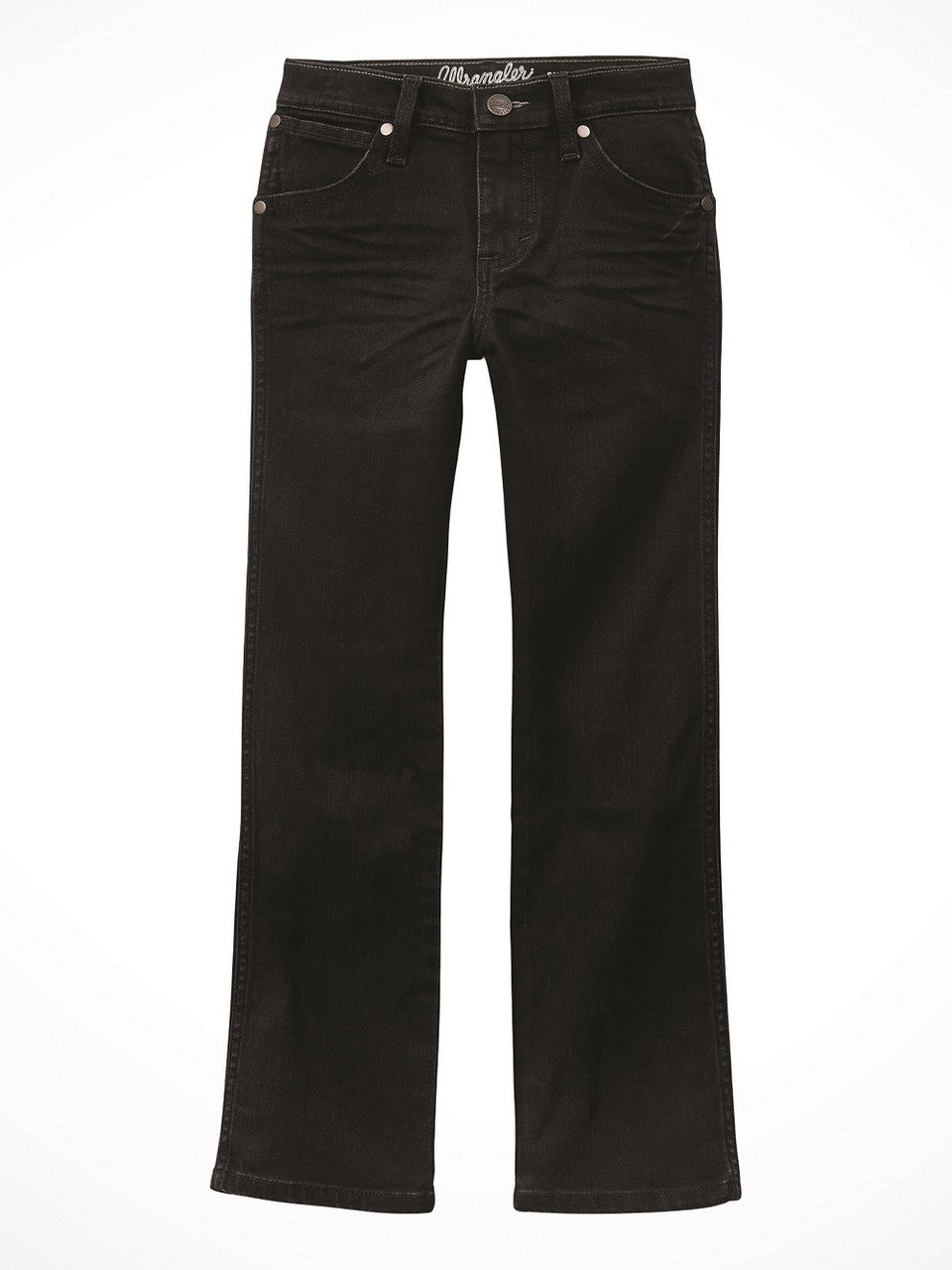 Wrangler Boy’s Retro Slim Straight - Black