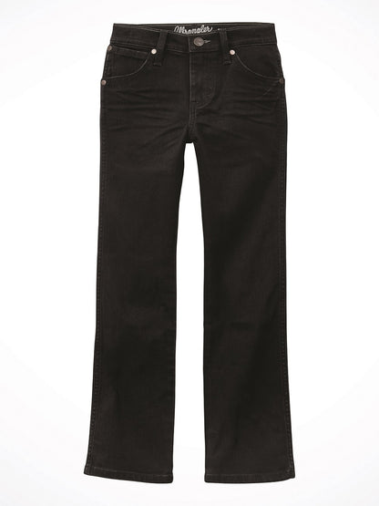 Wrangler Boy’s Retro Slim Straight - Black