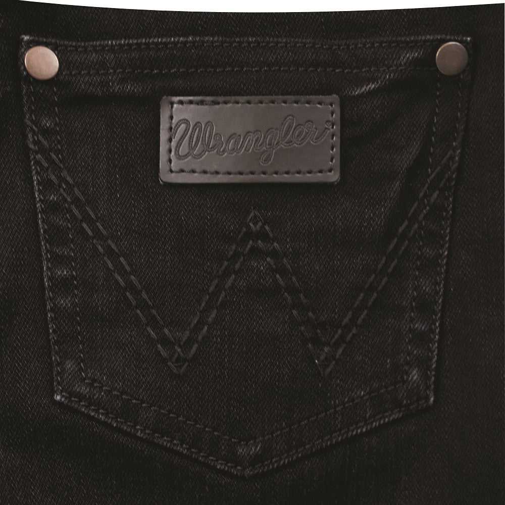 Wrangler Boy’s Retro Slim Straight - Black