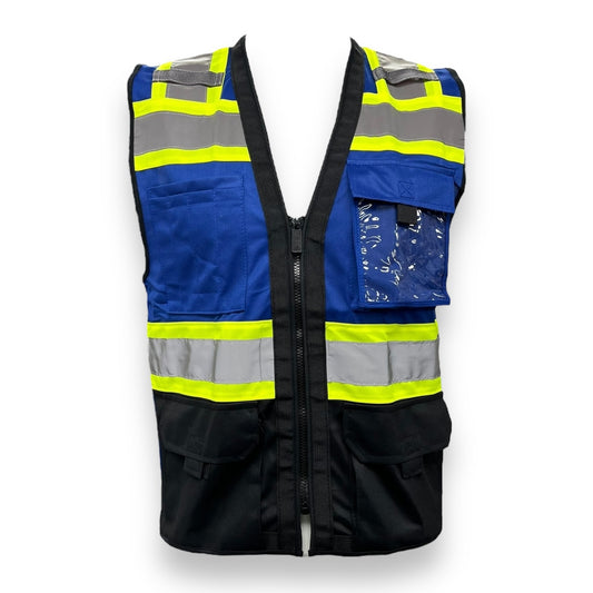 Hi-Vis Safety Vest - Royal Blue