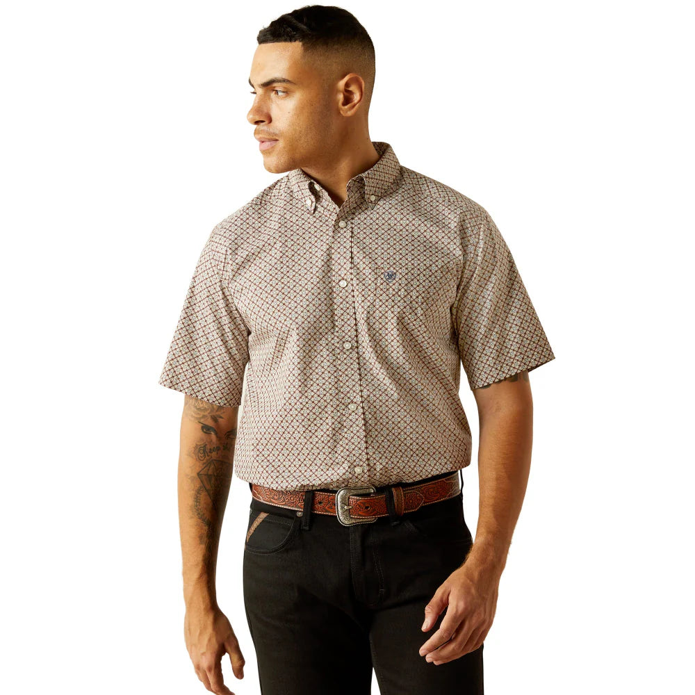 Ariat Carmelo S/S Shirt - Brown