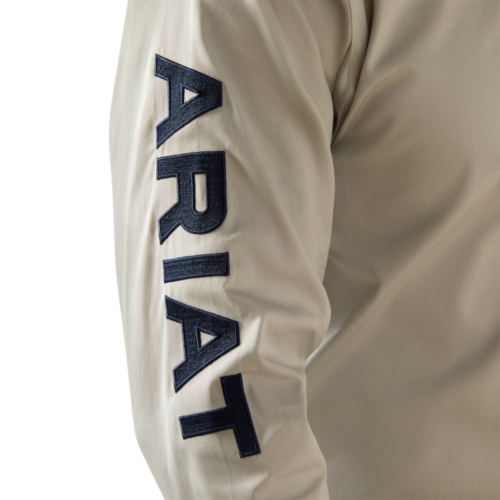 Ariat Team Logo Twill Shirt - Silver/Navy
