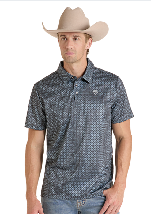 Panhandle Medallion Printed - Black