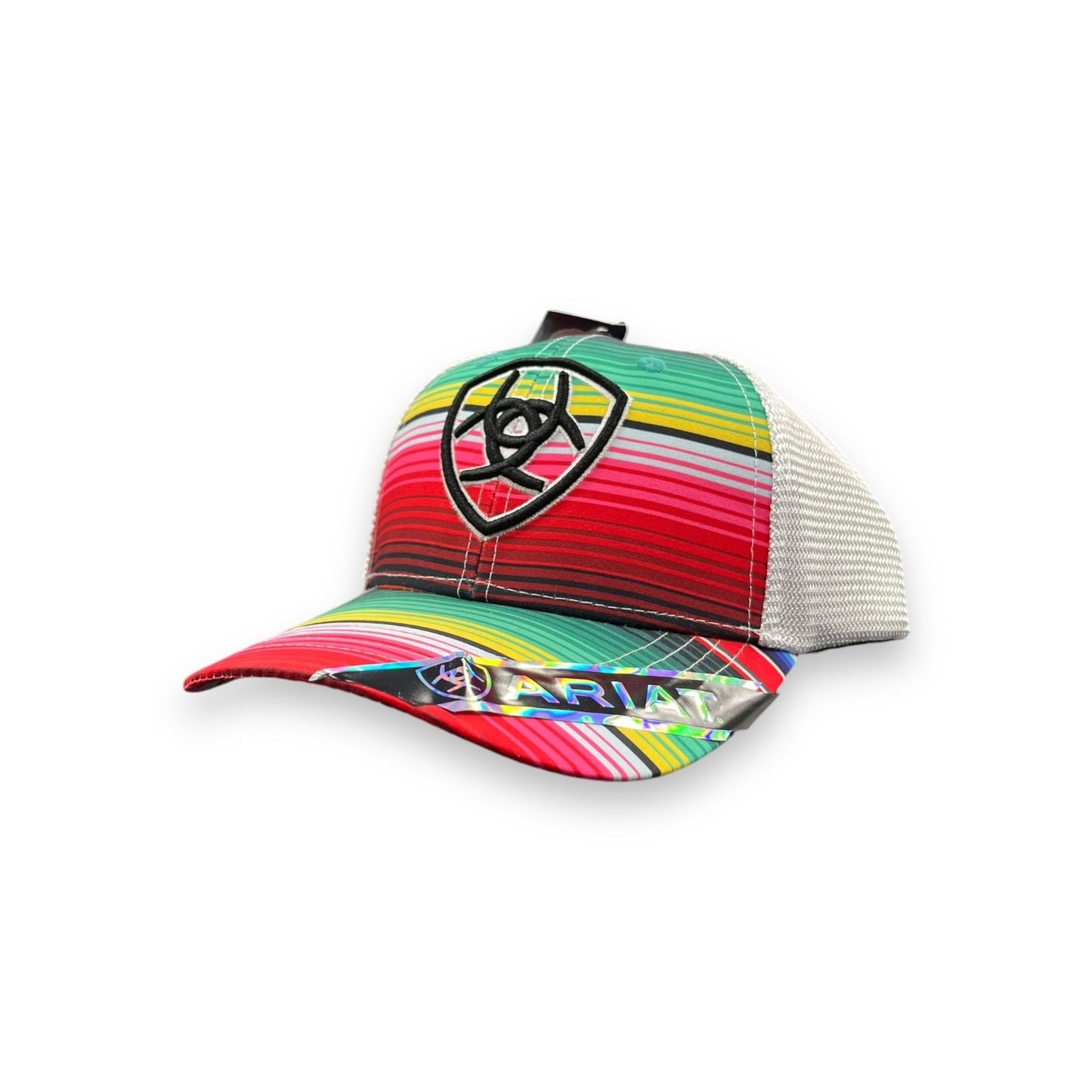 Ariat Center Shield Logo Hat - Multi Serape Print