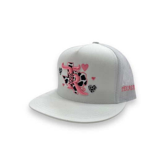 Texas Ranch Hat - Only Love White/White