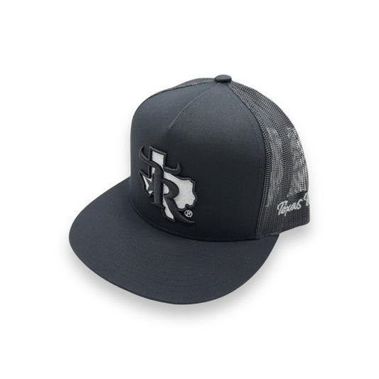 Texas Ranch Hat - Domino Black/Black