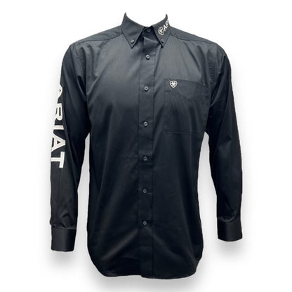 Ariat Team Logo Twill Shirt - Black