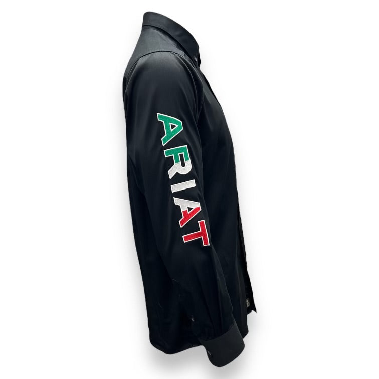 Ariat Team Logo Twill Shirt - Mexico Black