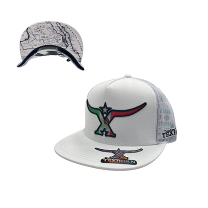TexHorn Hat - White Mexico