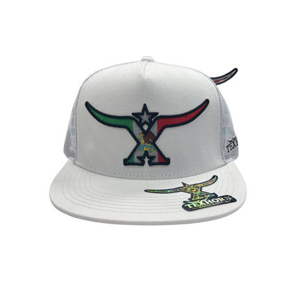 TexHorn Hat - White Mexico