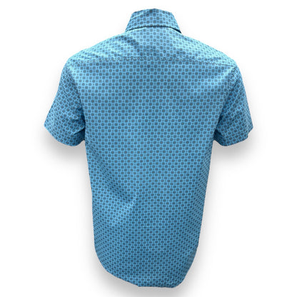 Rock&Roll Geo Classic Shirt - Turquoise