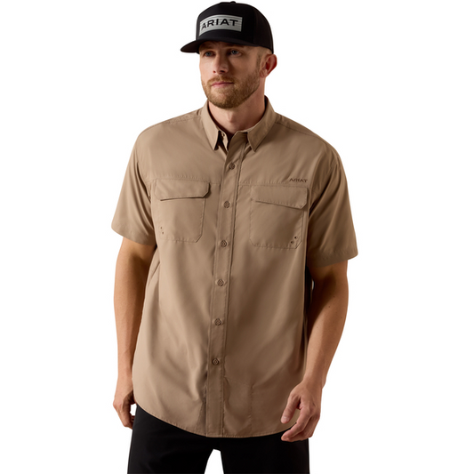 Ariat Men’s VentTEK Outbound Shirt - Taupe Grey