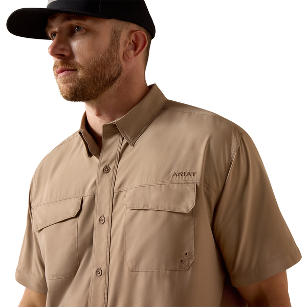 Ariat Men’s VentTEK Outbound Shirt - Taupe Grey