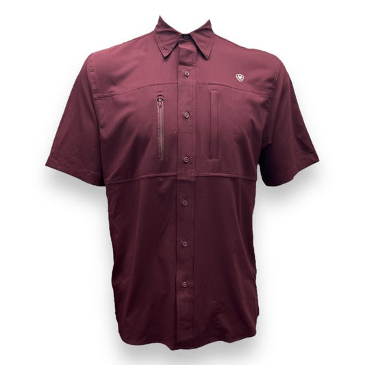 Ariat VentTEK Classic Shirt - Maroon