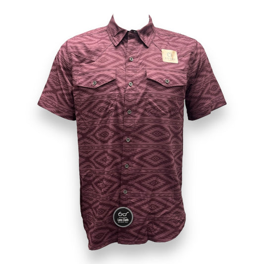 Ariat VentTEK Fitted Shirt - Dark Redwood