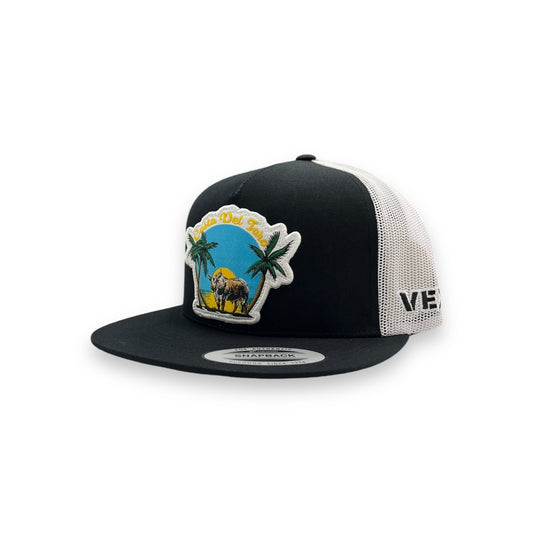 Vexil Hat - Black/White Costa Del Toro