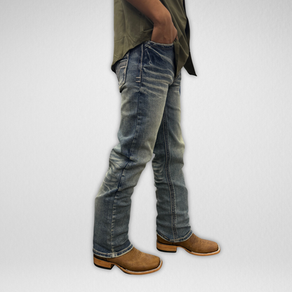 Youth Western Blue Denim (W-461-K)